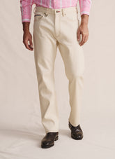 Camden Long Jean - Ecru