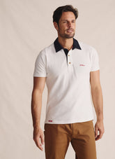 Fitzroy Short Sleeve Polo - White