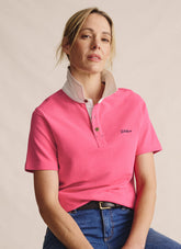 Tuli Short Sleeve Polo - Pink