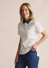 Tuli Short Sleeve Polo - White