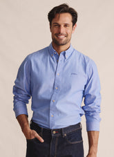 Galston Long Sleeve Shirt - Blue
