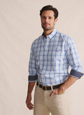 Aberdeen Long Sleeve Shirt - Blue