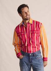 Armstrong Full Placket Work Shirt - Pink