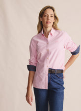Lennard Long Sleeve Shirt - Pale Pink