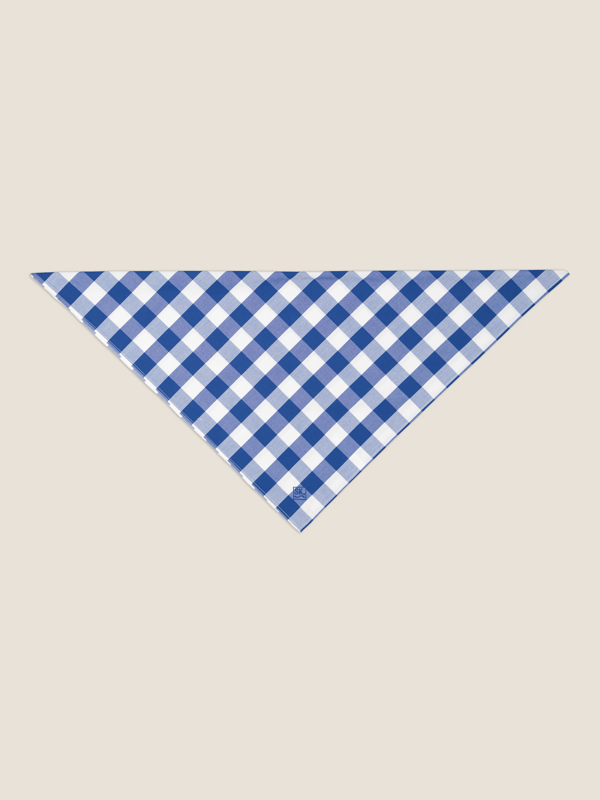 Parachilina Bandana Mid Blue Check