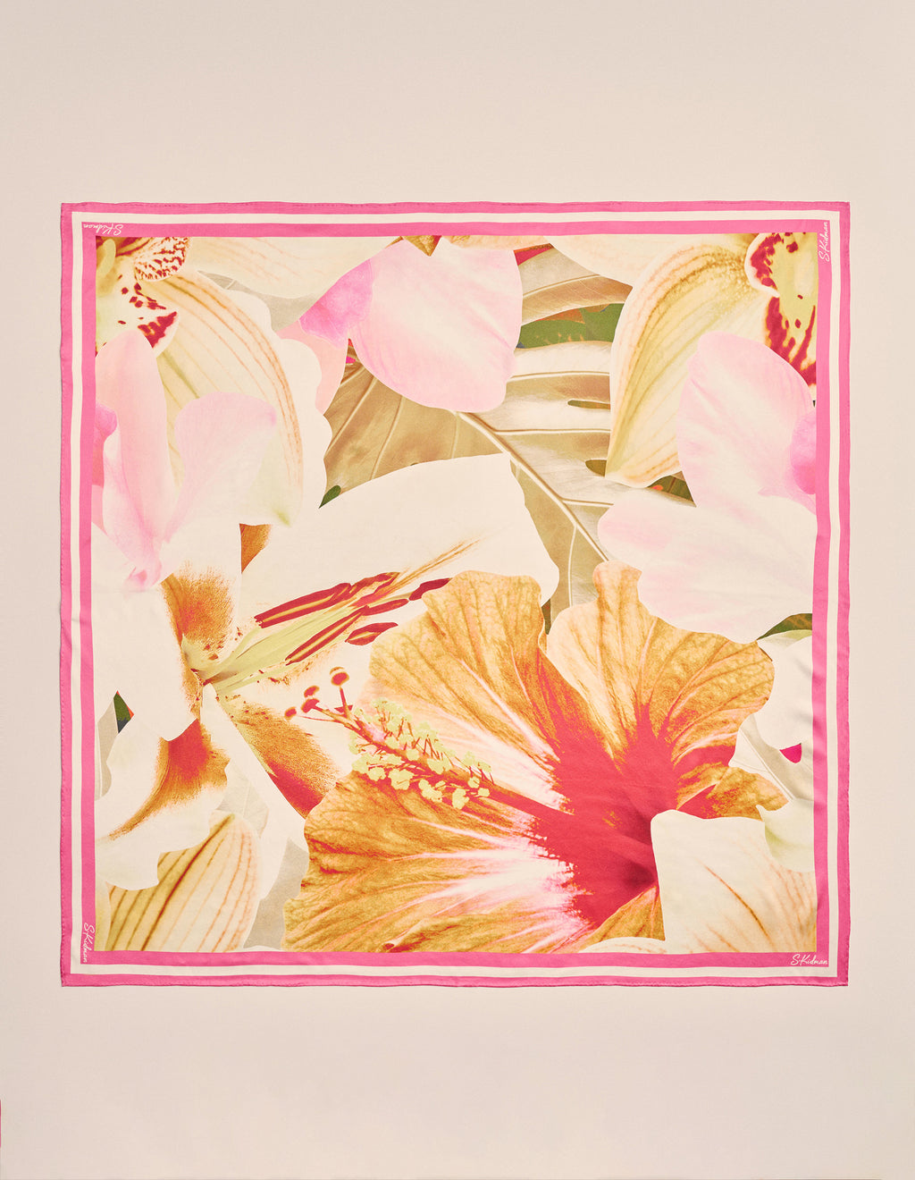 Mulga Lilly Silk Scarf
