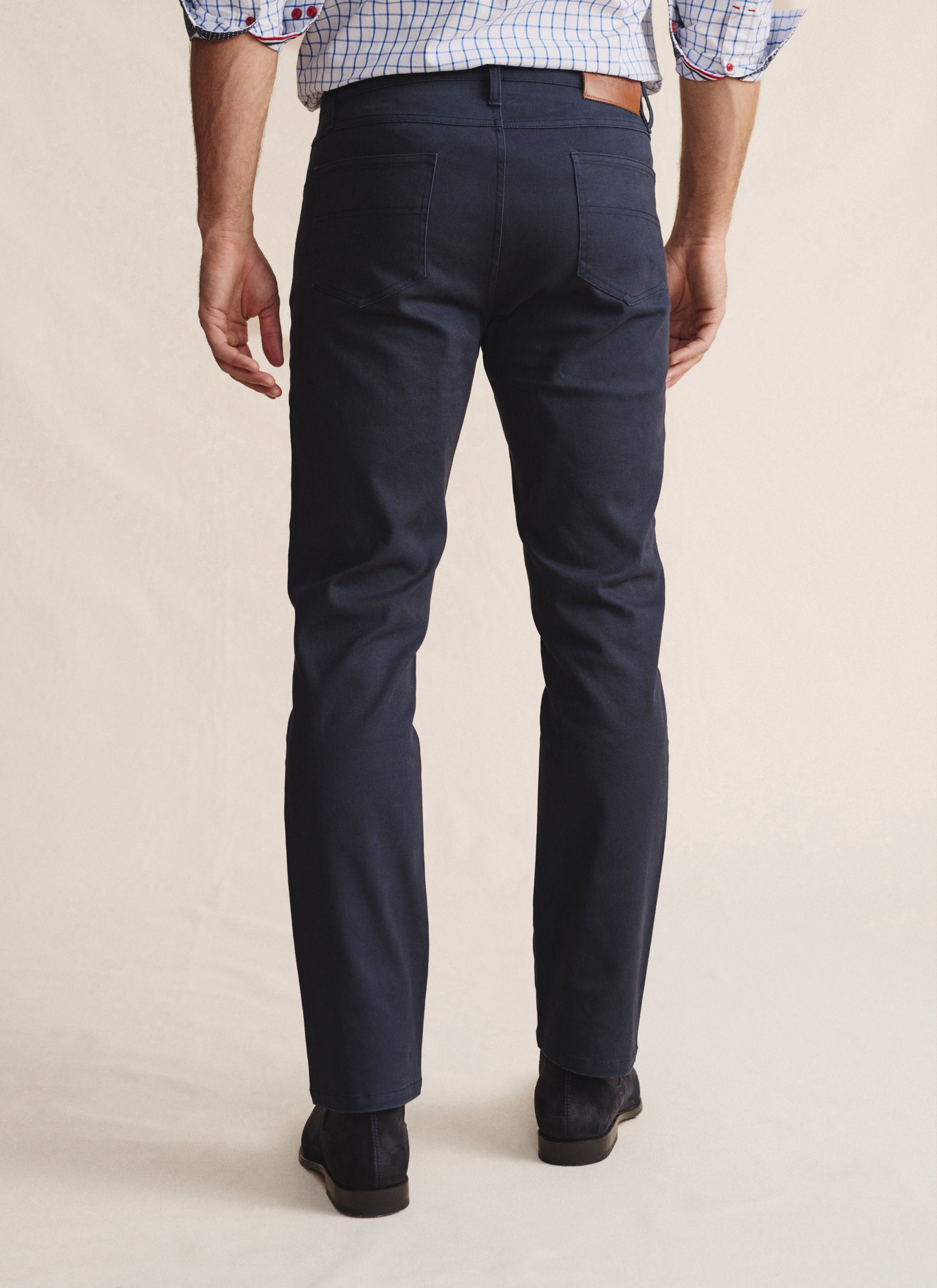 Serpentine Pants - Navy