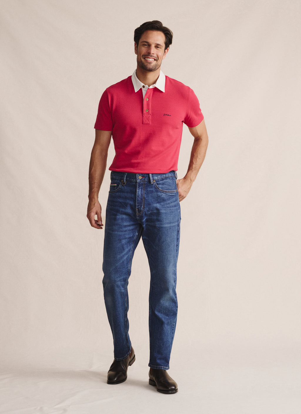 Camden Long Jean - Mid Wash