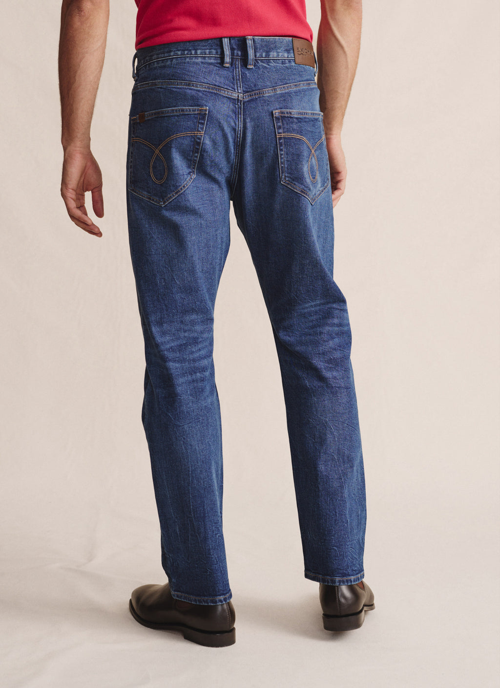 Camden Long Jean - Mid Wash