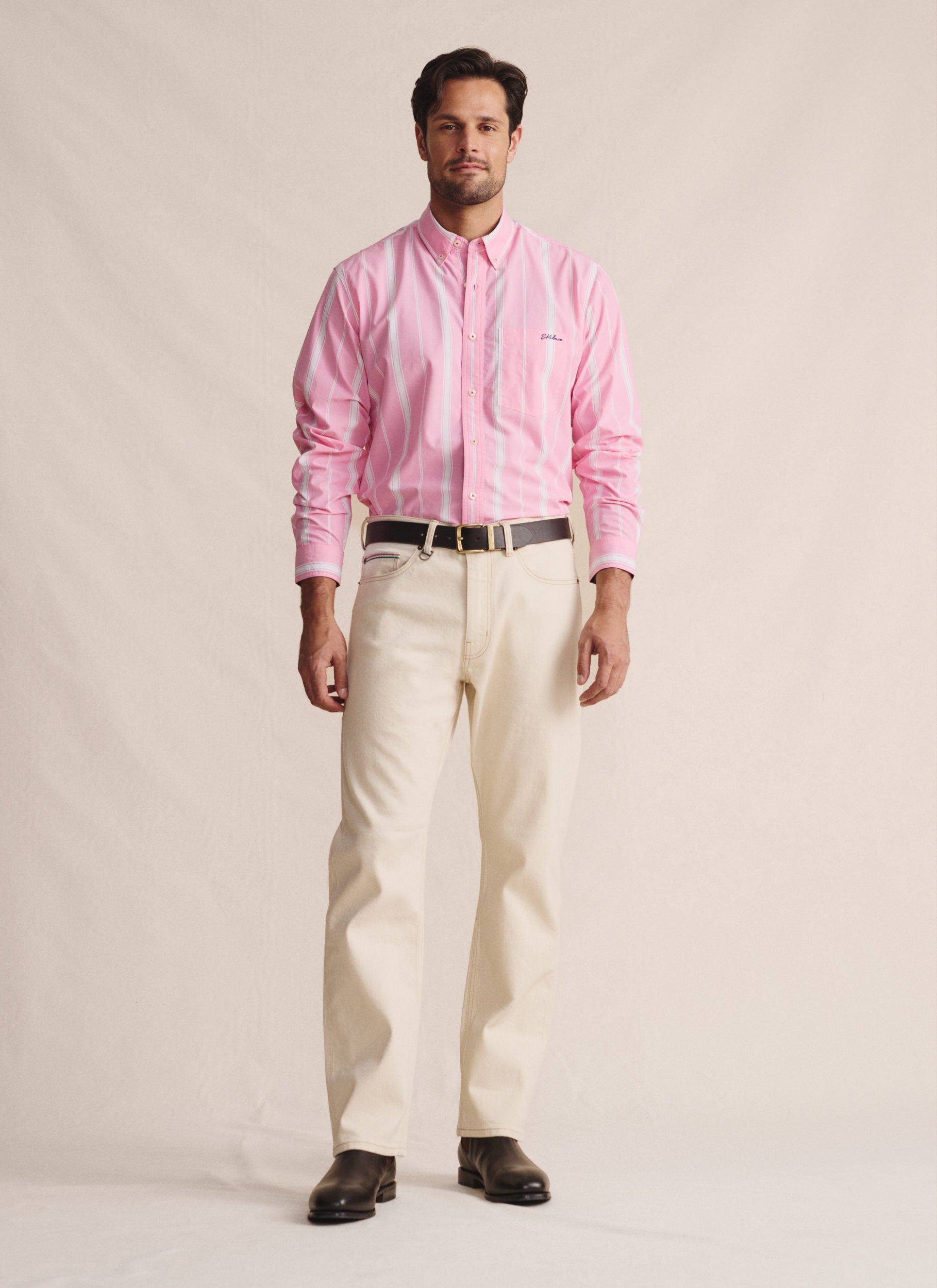 Camden Long Jean - Ecru