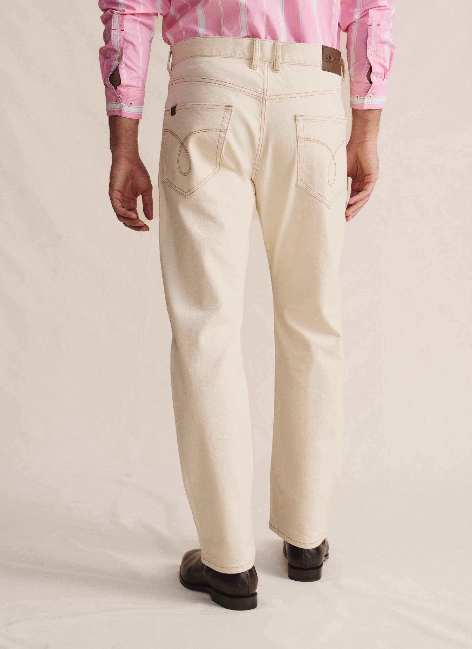 Camden Long Jean - Ecru