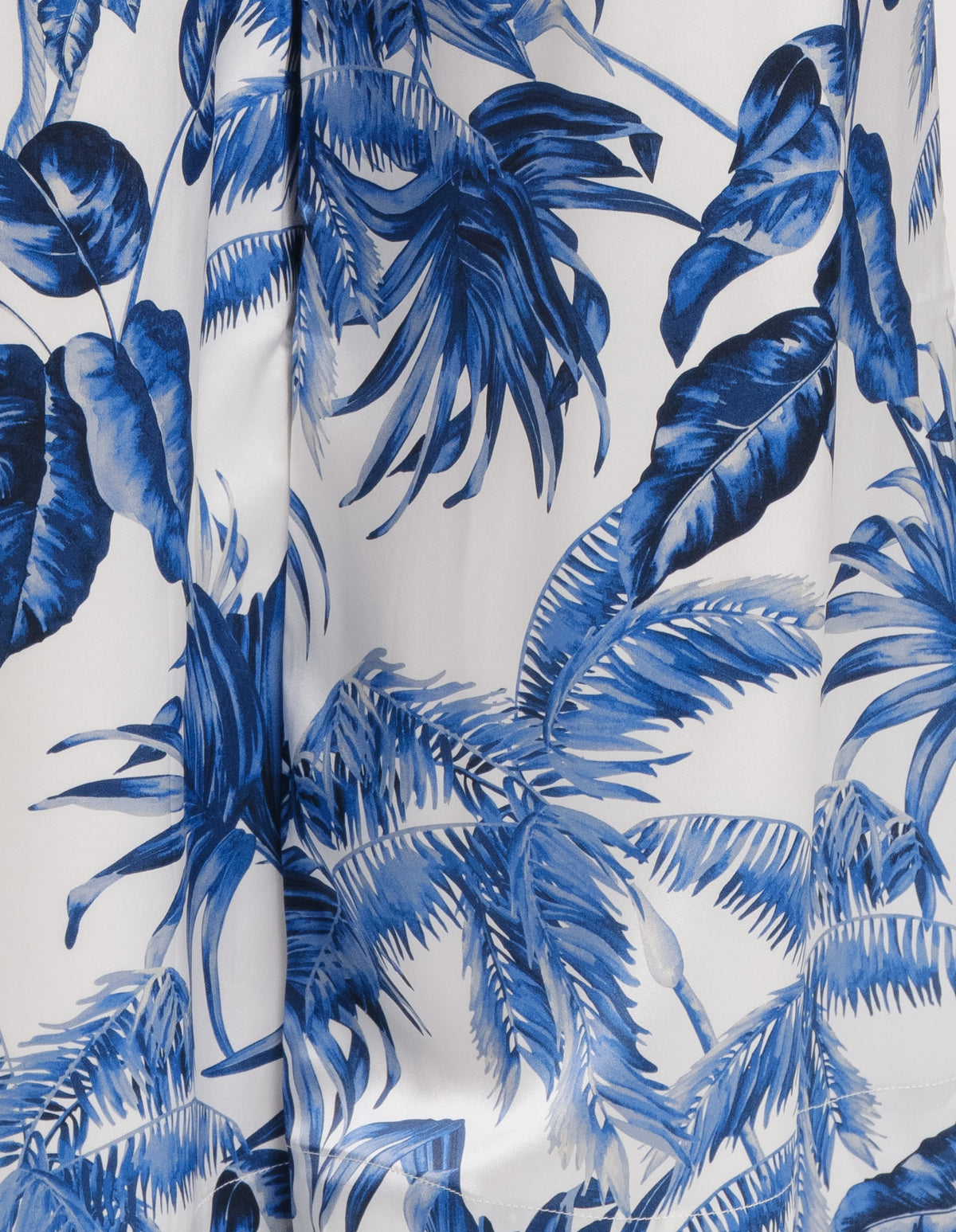 Mulga Palm Drawstring Silk Pants