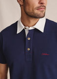 Fitzroy Short Sleeve Polo - Navy