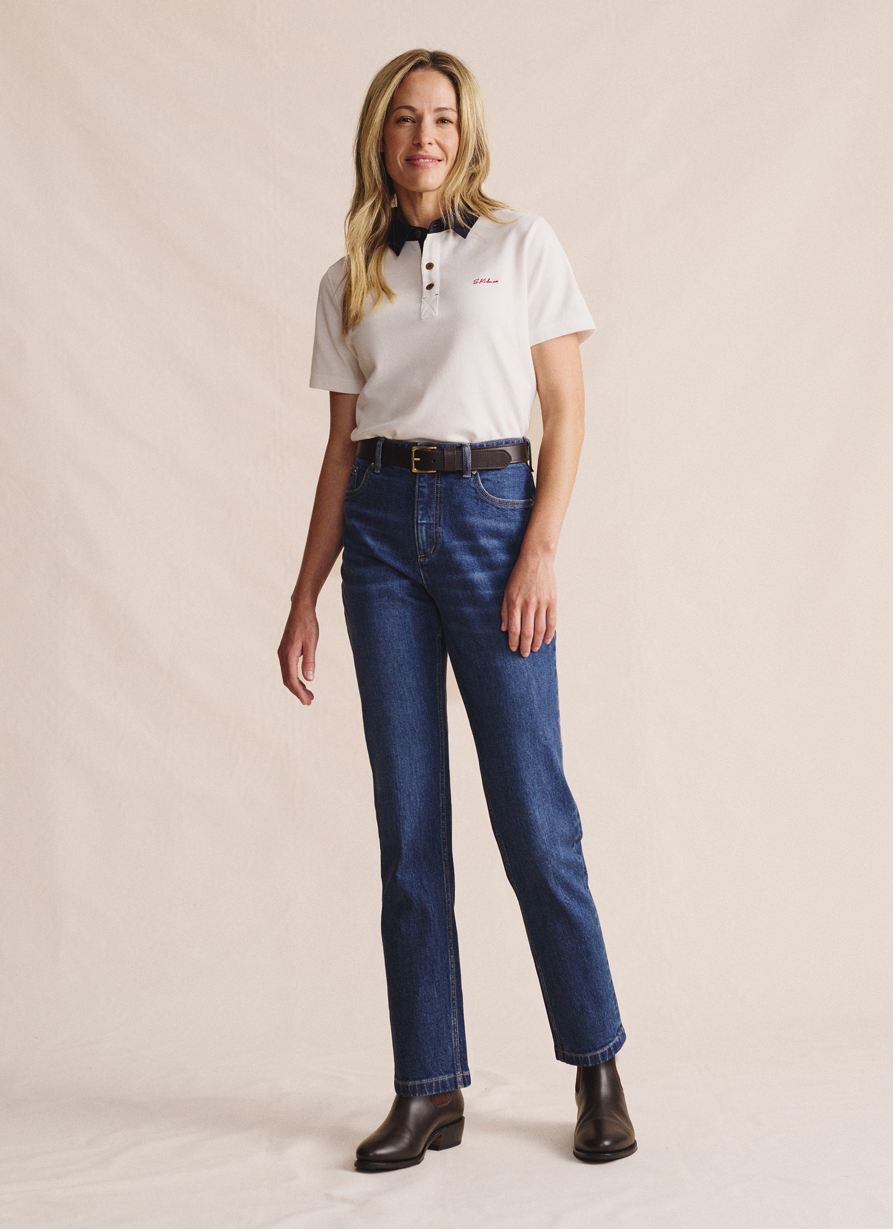 Tuli Short Sleeve Polo - White