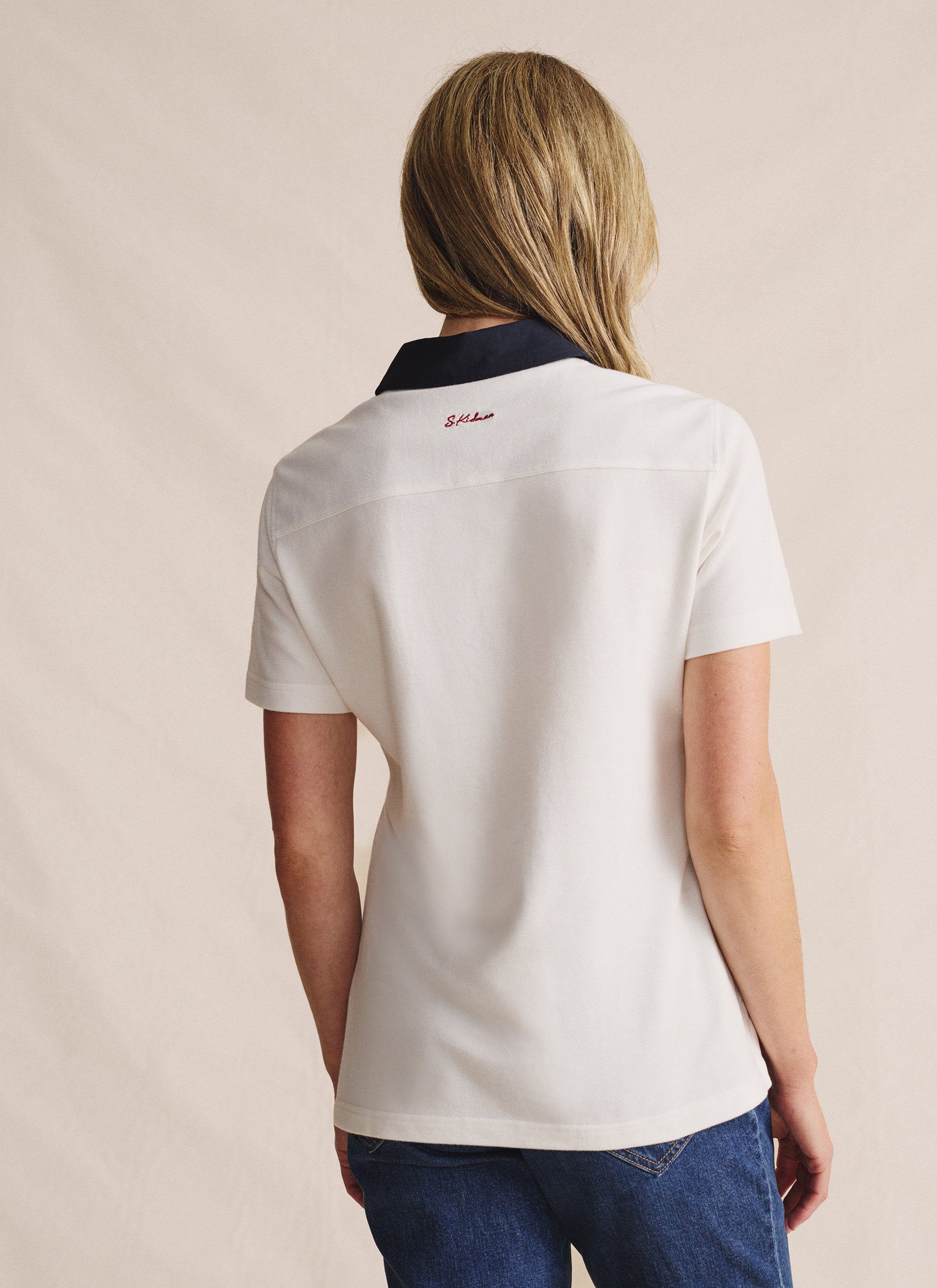 Tuli Short Sleeve Polo - White