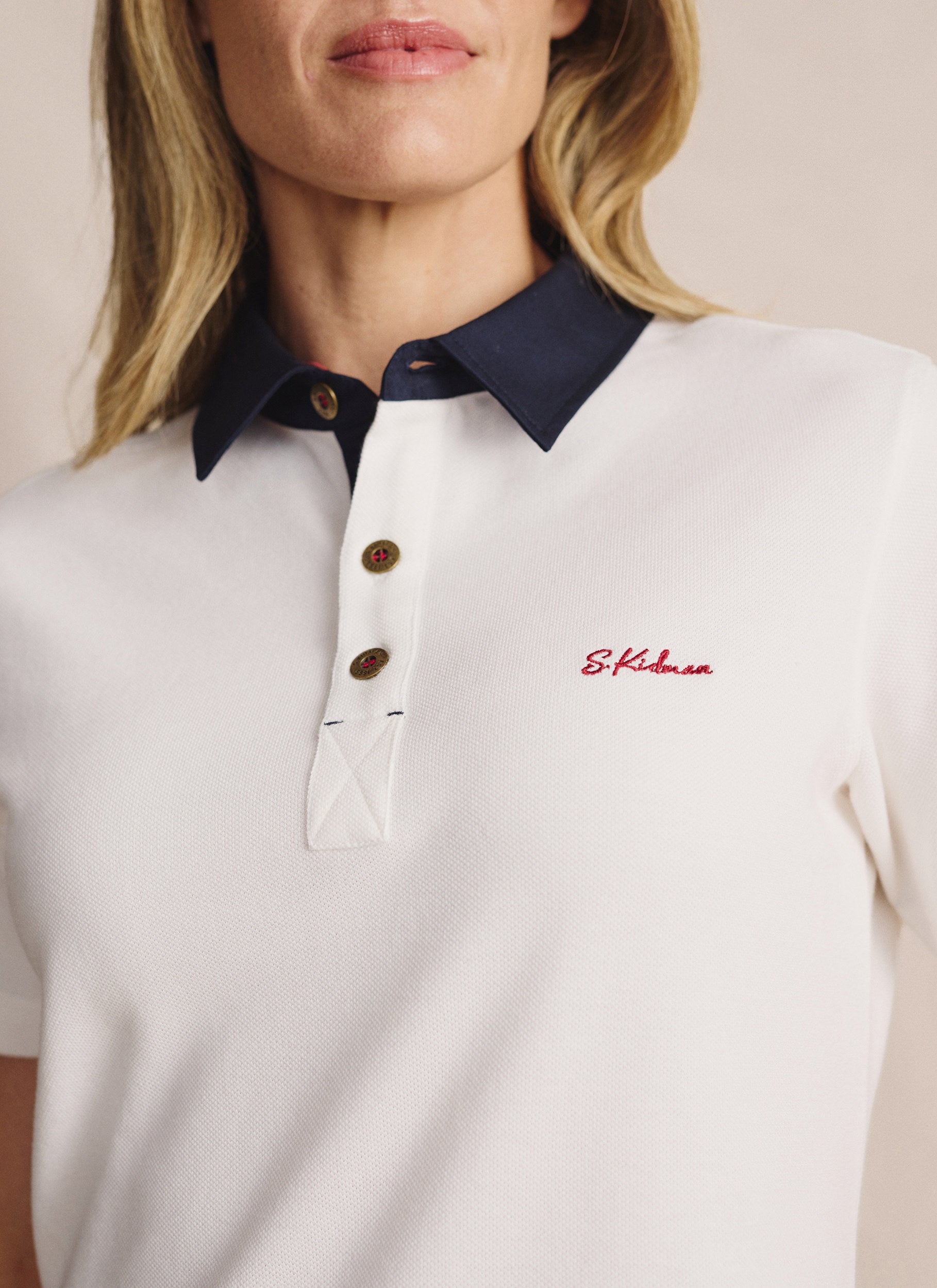 Tuli Short Sleeve Polo - White