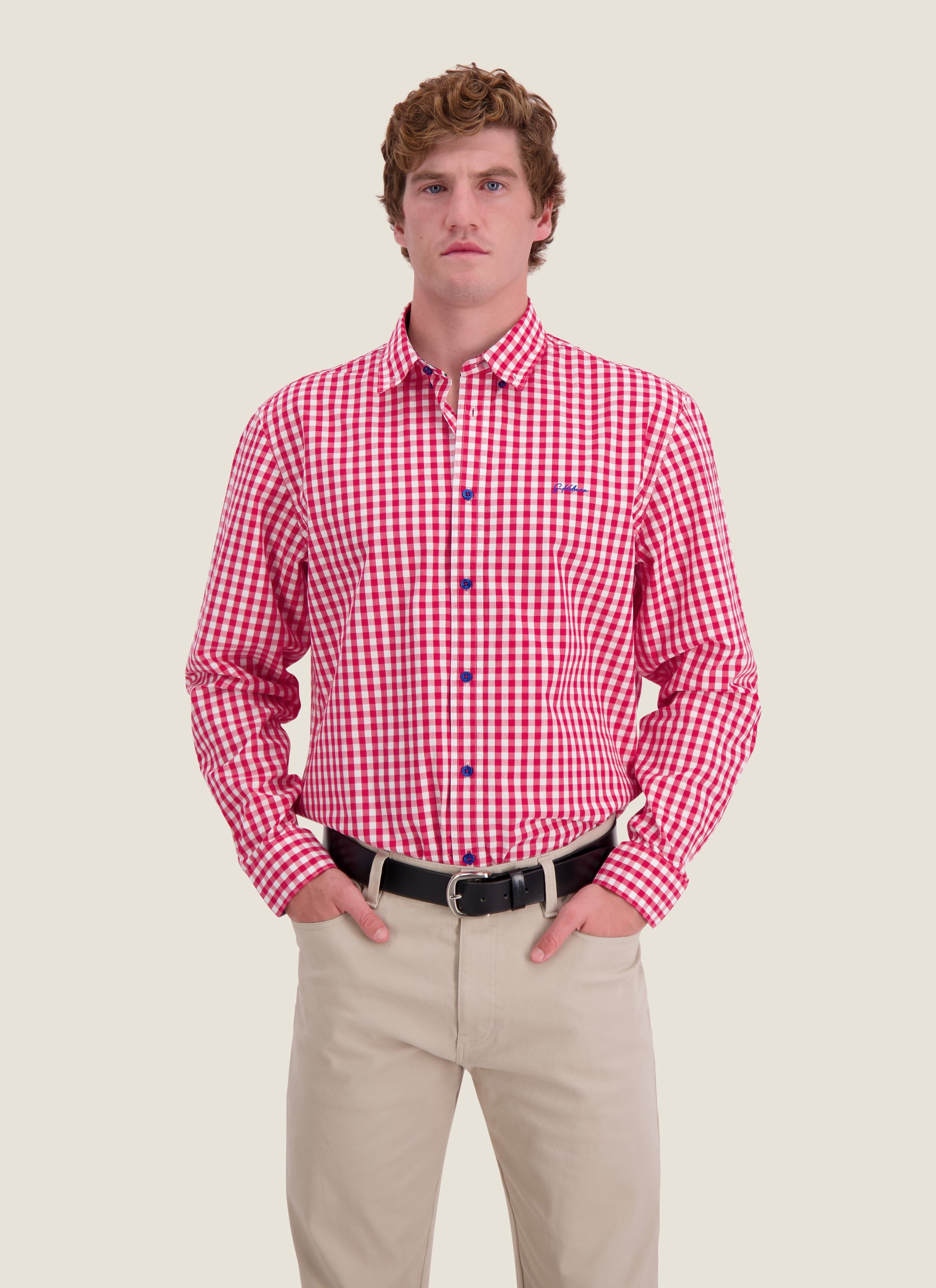 Holstein Shirt Red