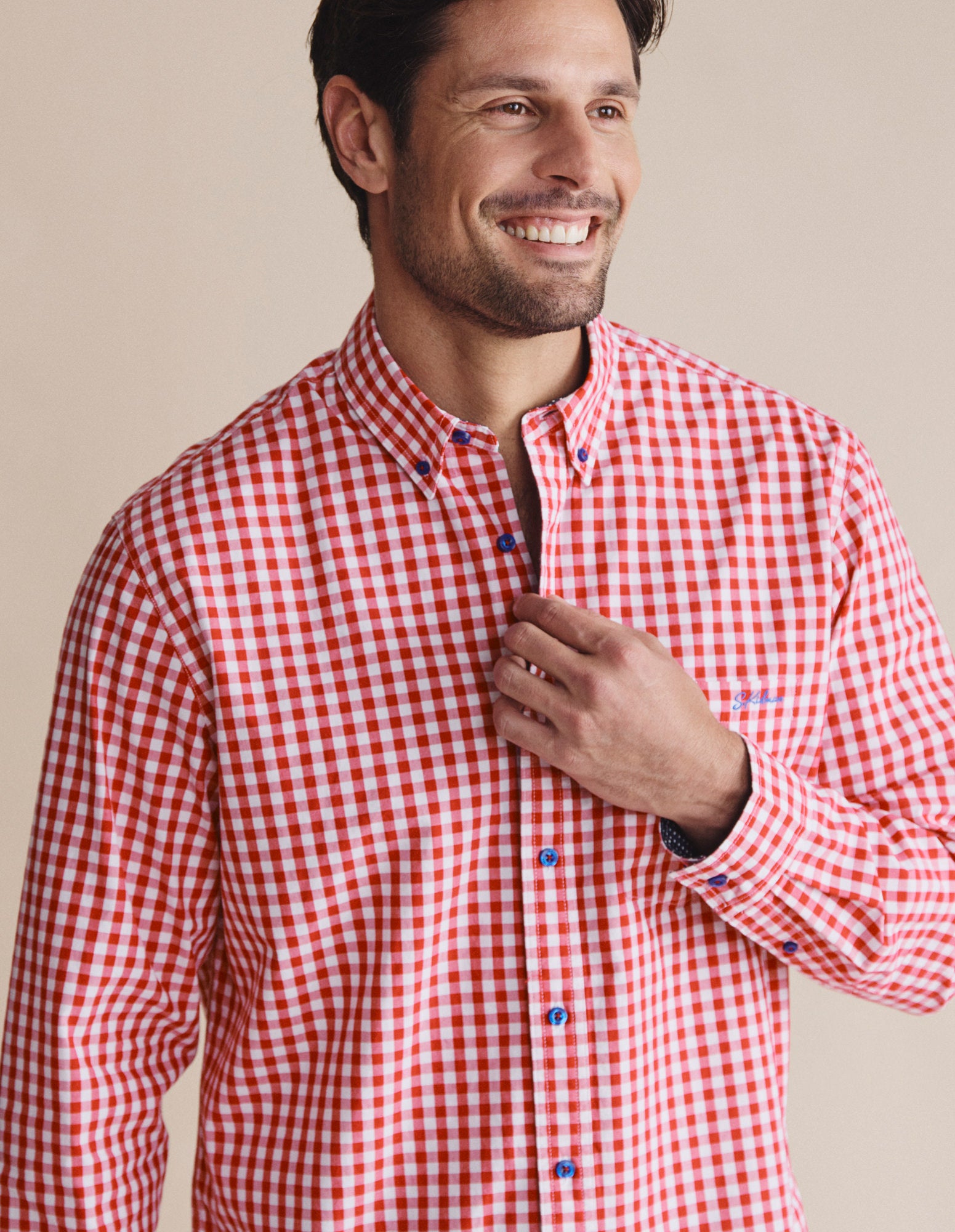 Holstein Long Sleeve Shirt - Red