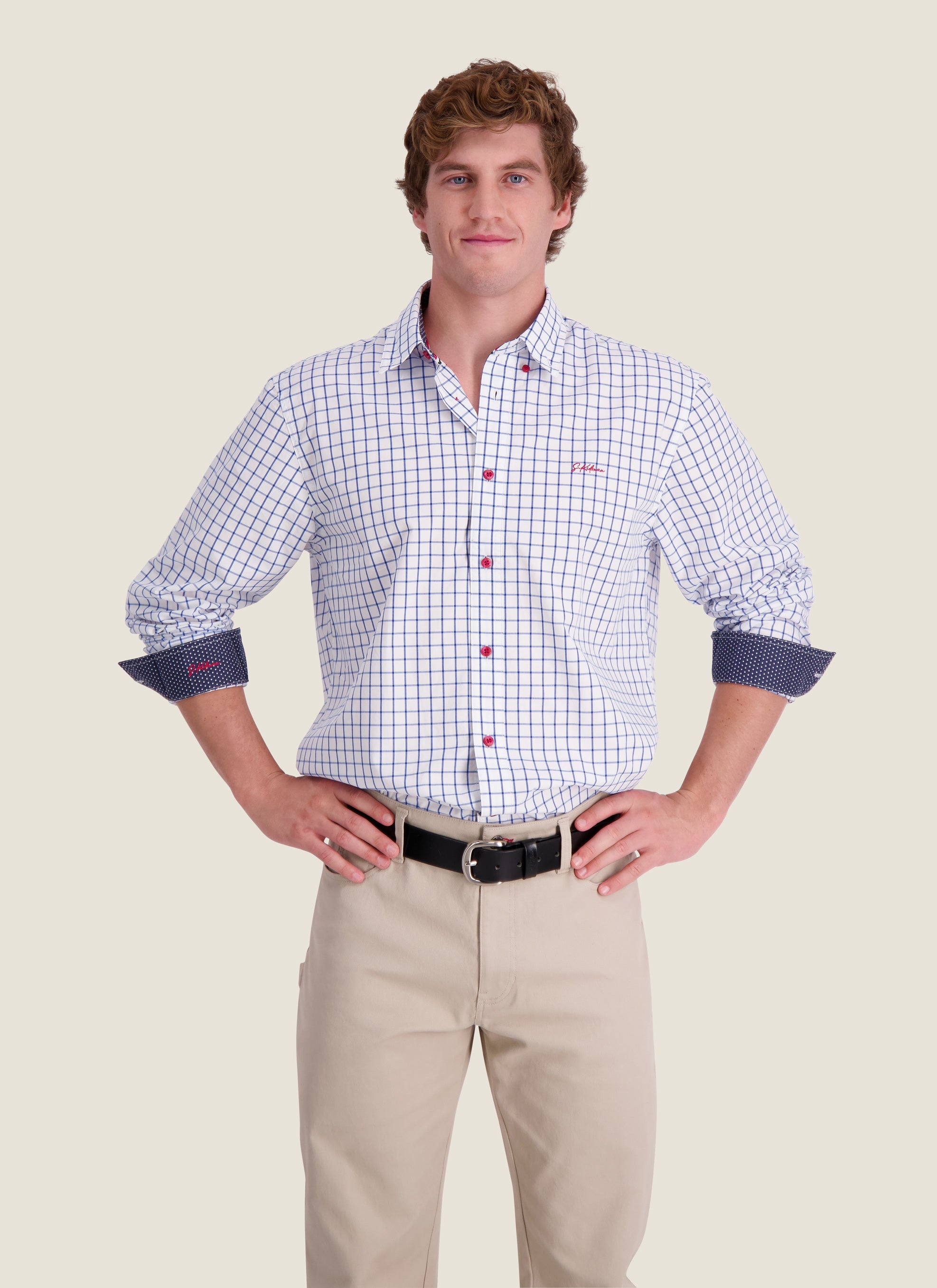 Murchison Shirt Mid Blue