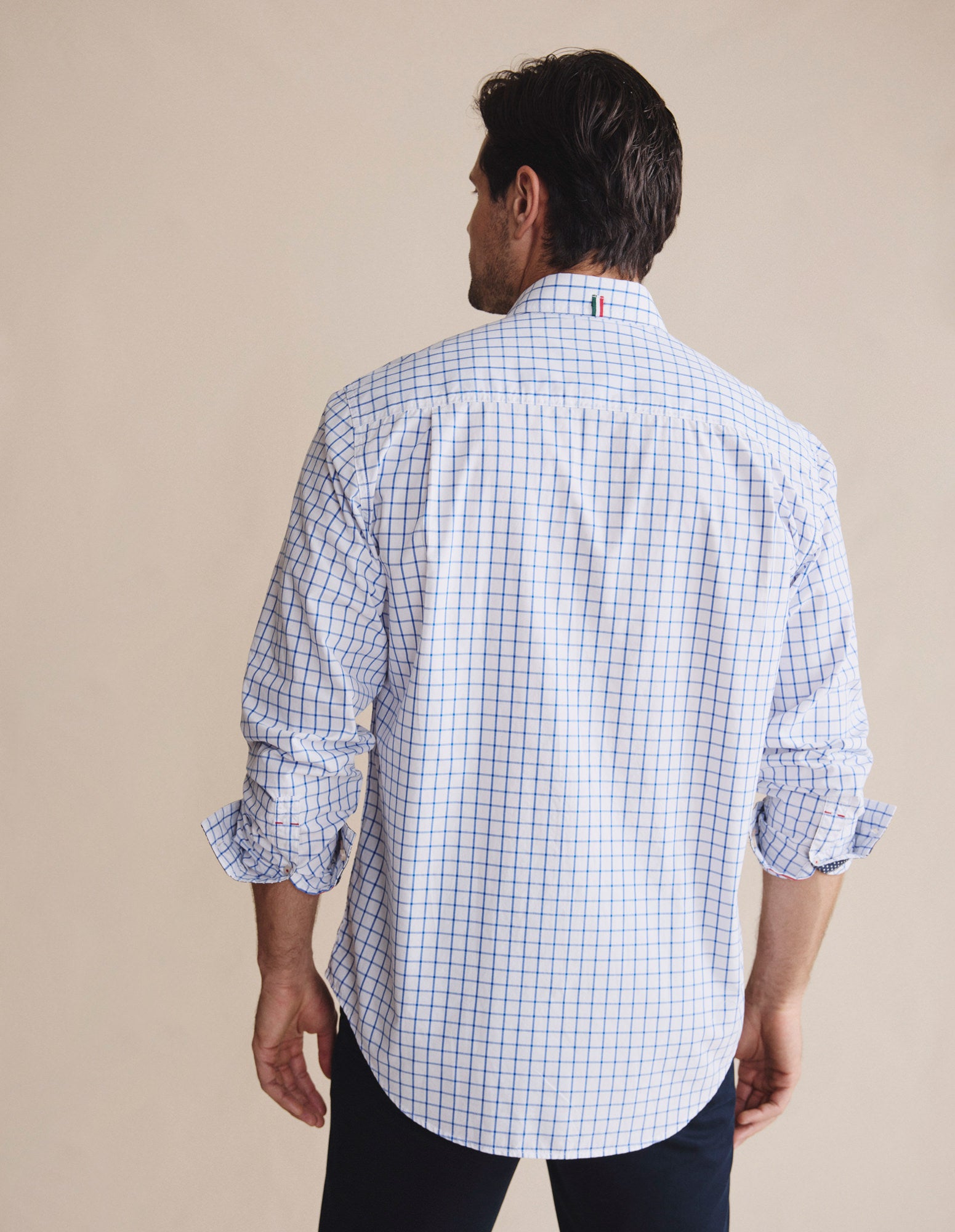 Murchison Long Sleeve Shirt - Mid Blue