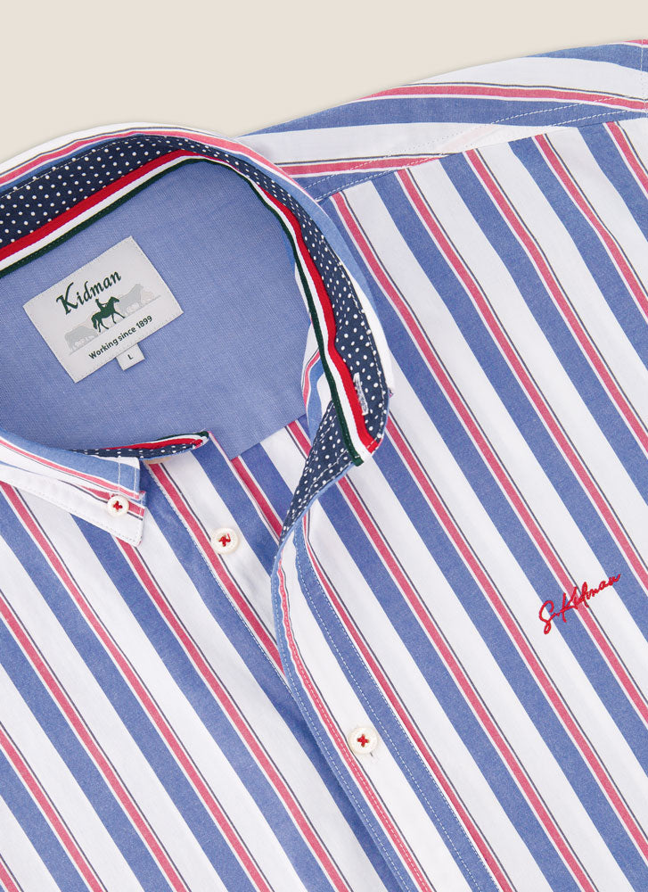 Dexter Shirt Mid Blue