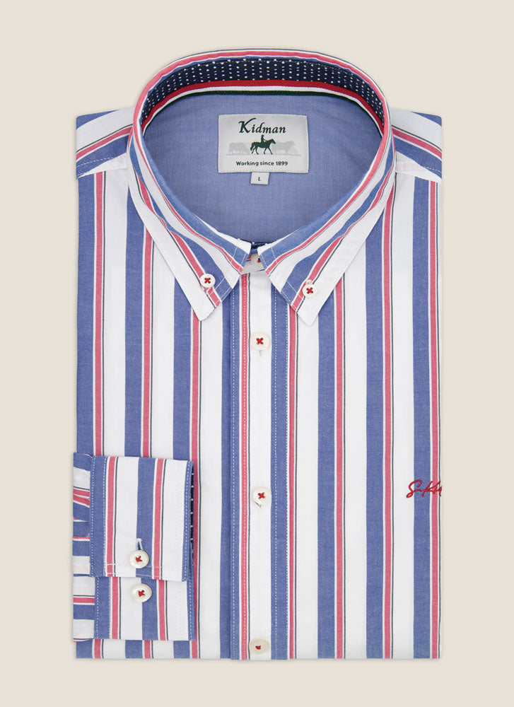 Dexter Shirt Mid Blue