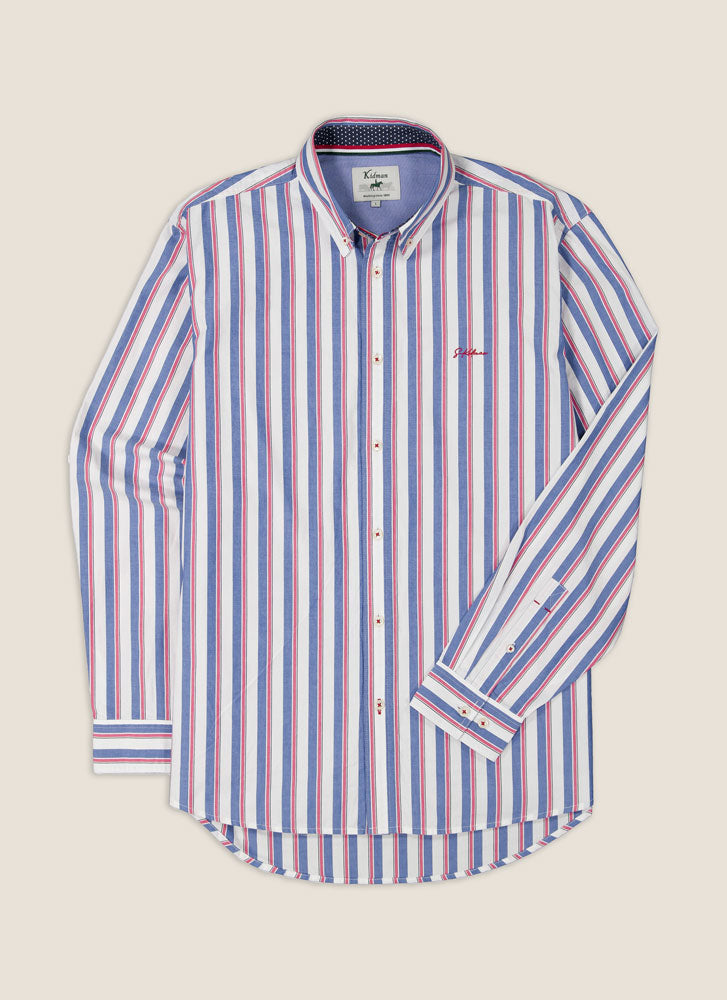 Dexter Shirt Mid Blue