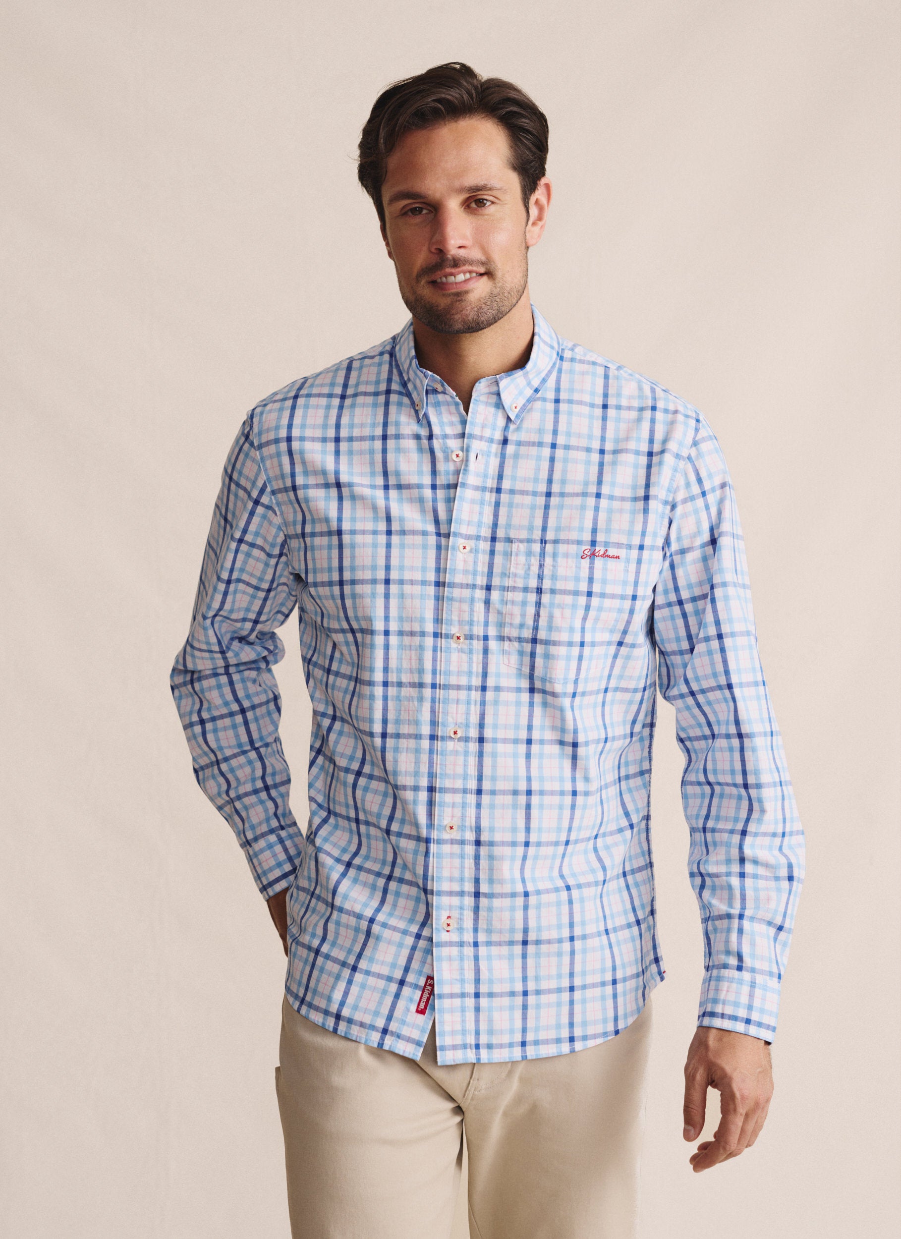 Aberdeen Long Sleeve Shirt - Blue