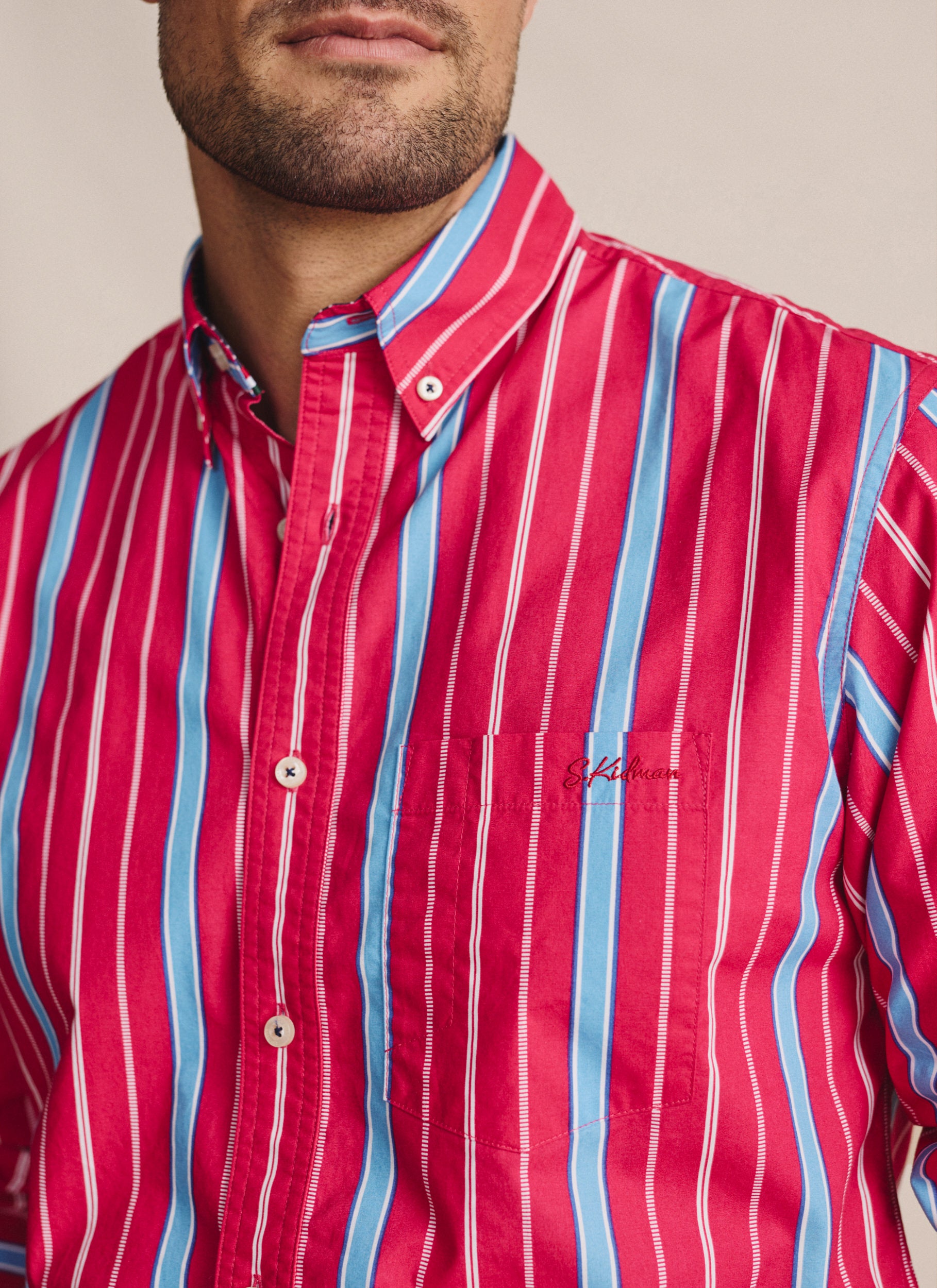 Aberdeen Long Sleeve Shirt - Pink