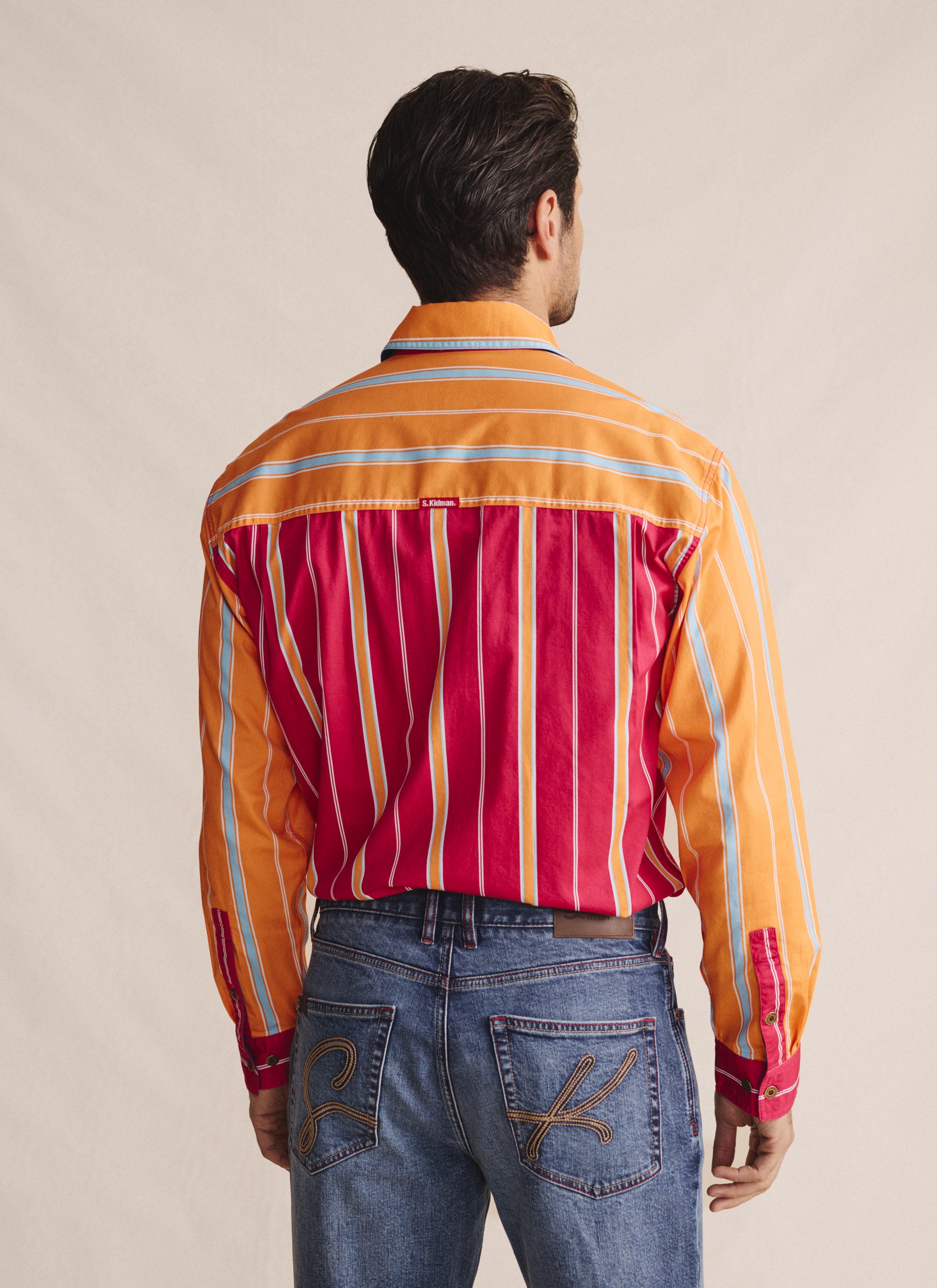 Armstrong Full Placket Work Shirt - Pink