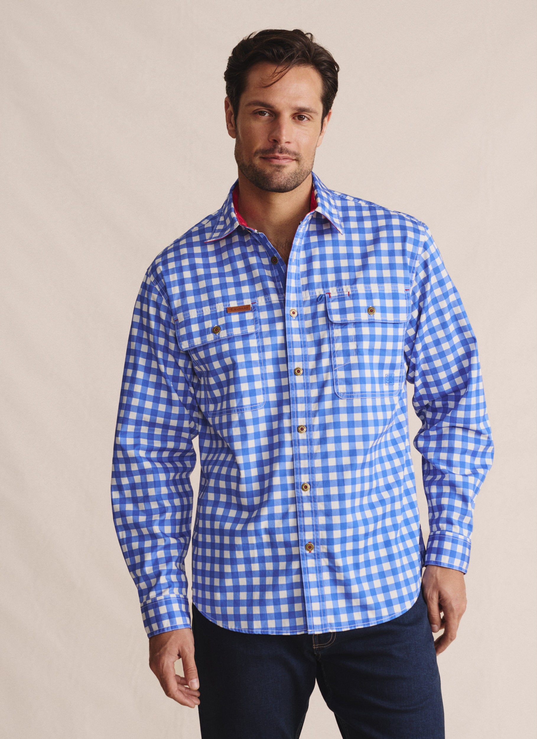 Armstrong Work Shirt - Mid Blue