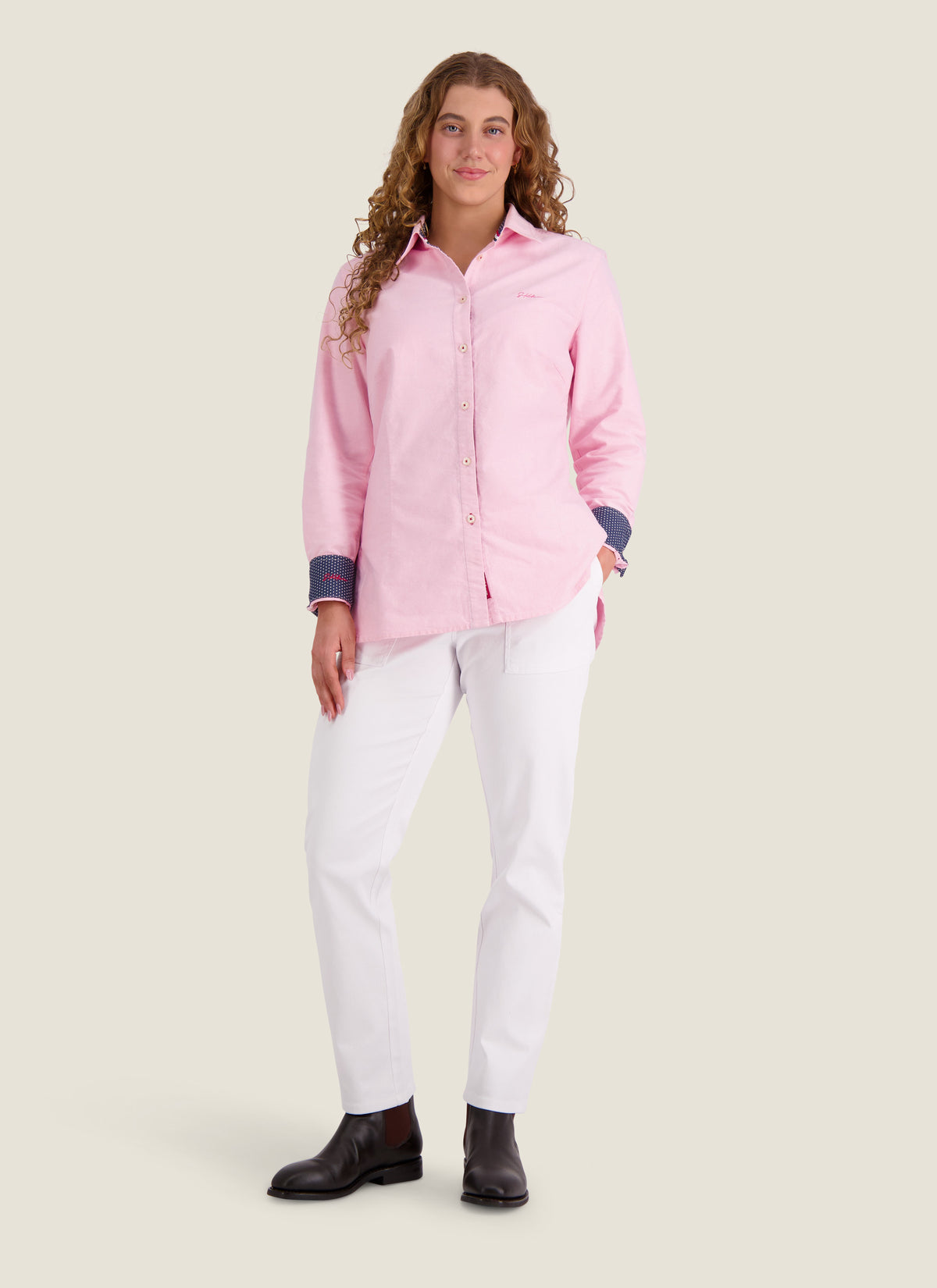 Lennard Shirt Pale Pink