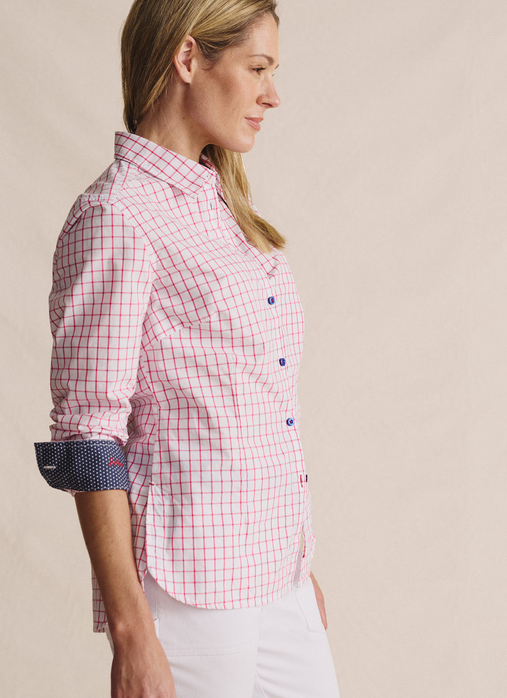 Capertee Long Sleeve Shirt - Pink