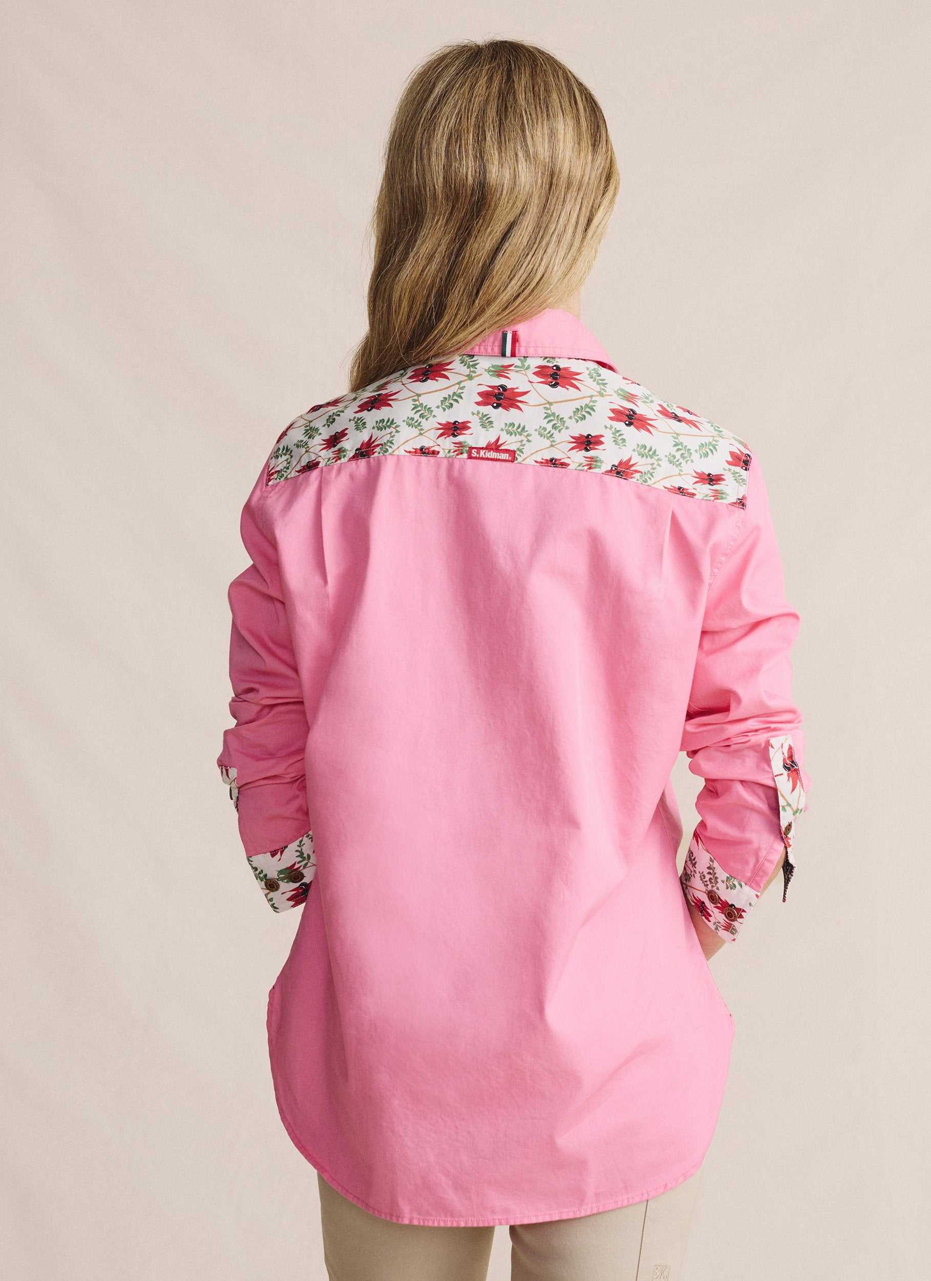 Spencer Full Placket Work Shirt - Pink