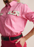 Camfield Half Placket Work Shirt - Pink