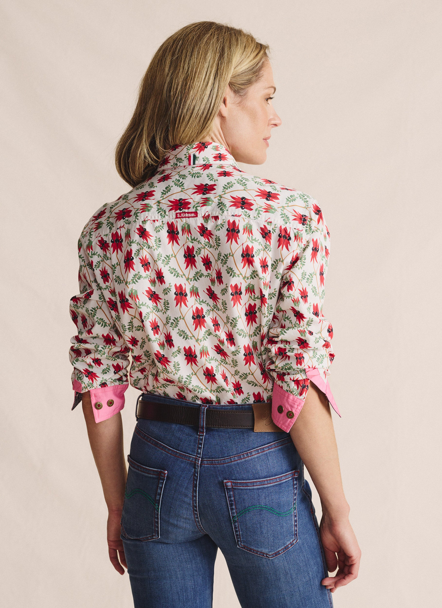 Spencer Full Placket Work Shirt - White