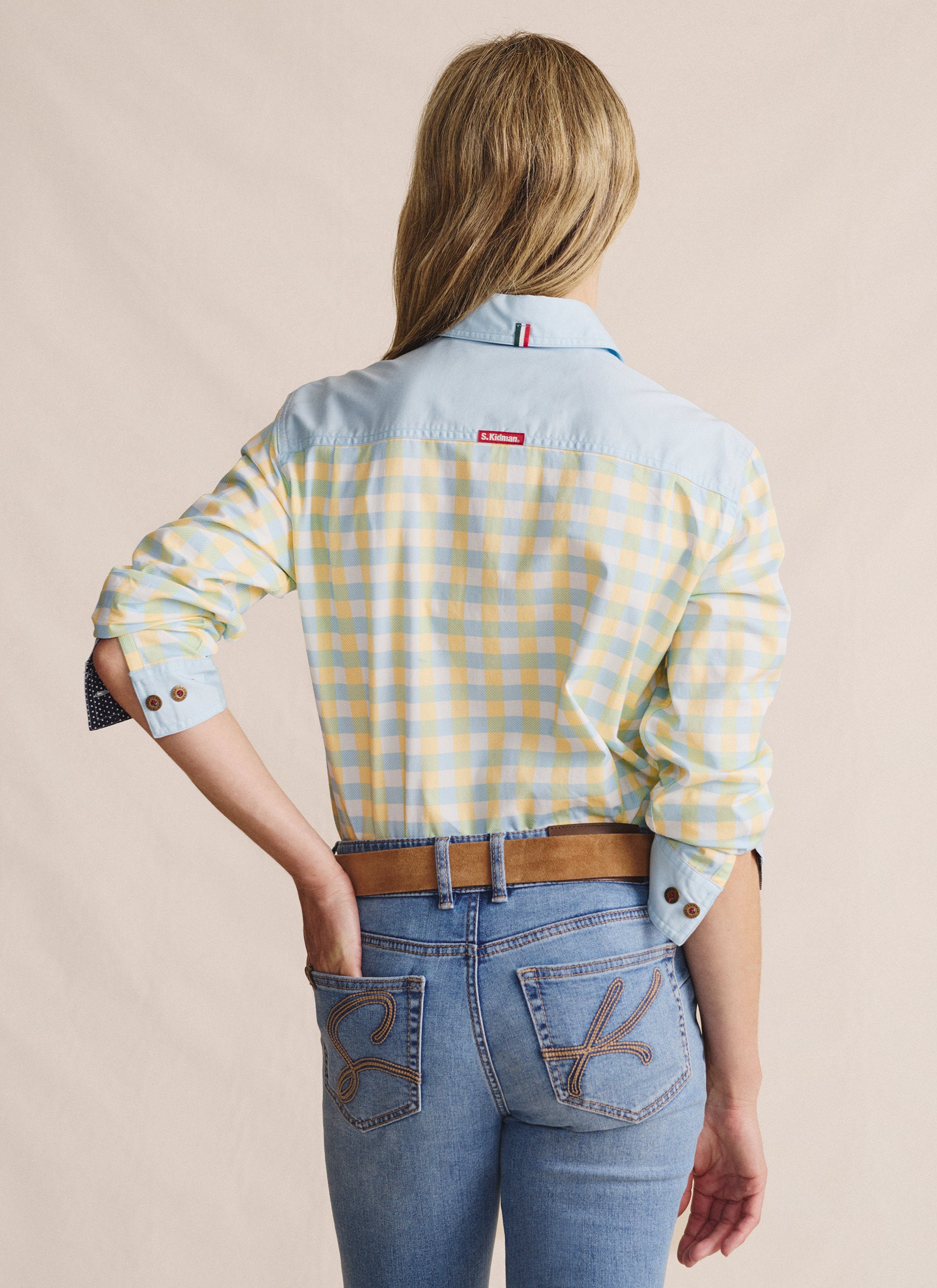 Spencer Full Placket Work Shirt - Sky Blue