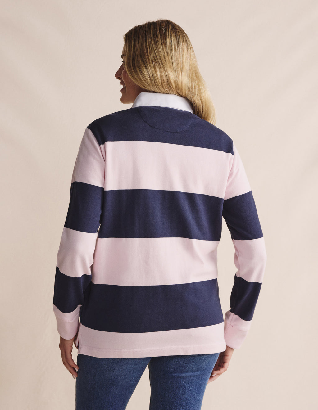 Tingha Stripe Rugby - Pink