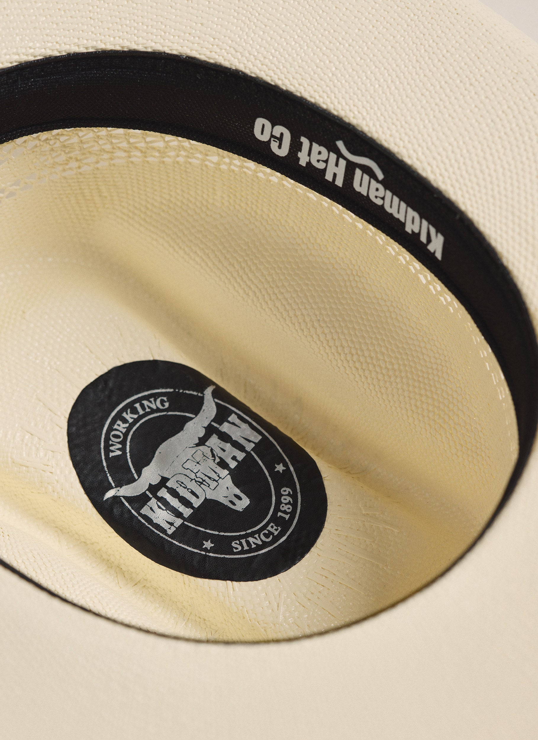 Kidman Butte Low Crown Bangora Straw Hat - Natural