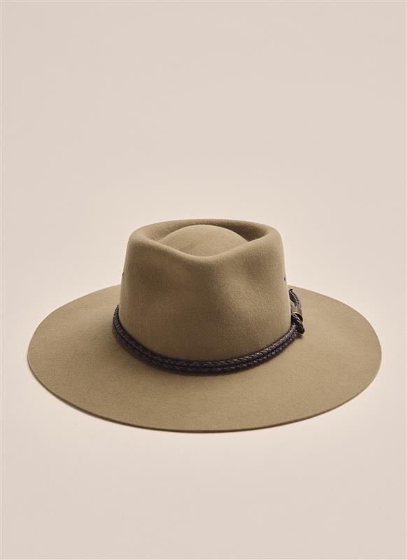 Kidman Stockman Hat - Brown