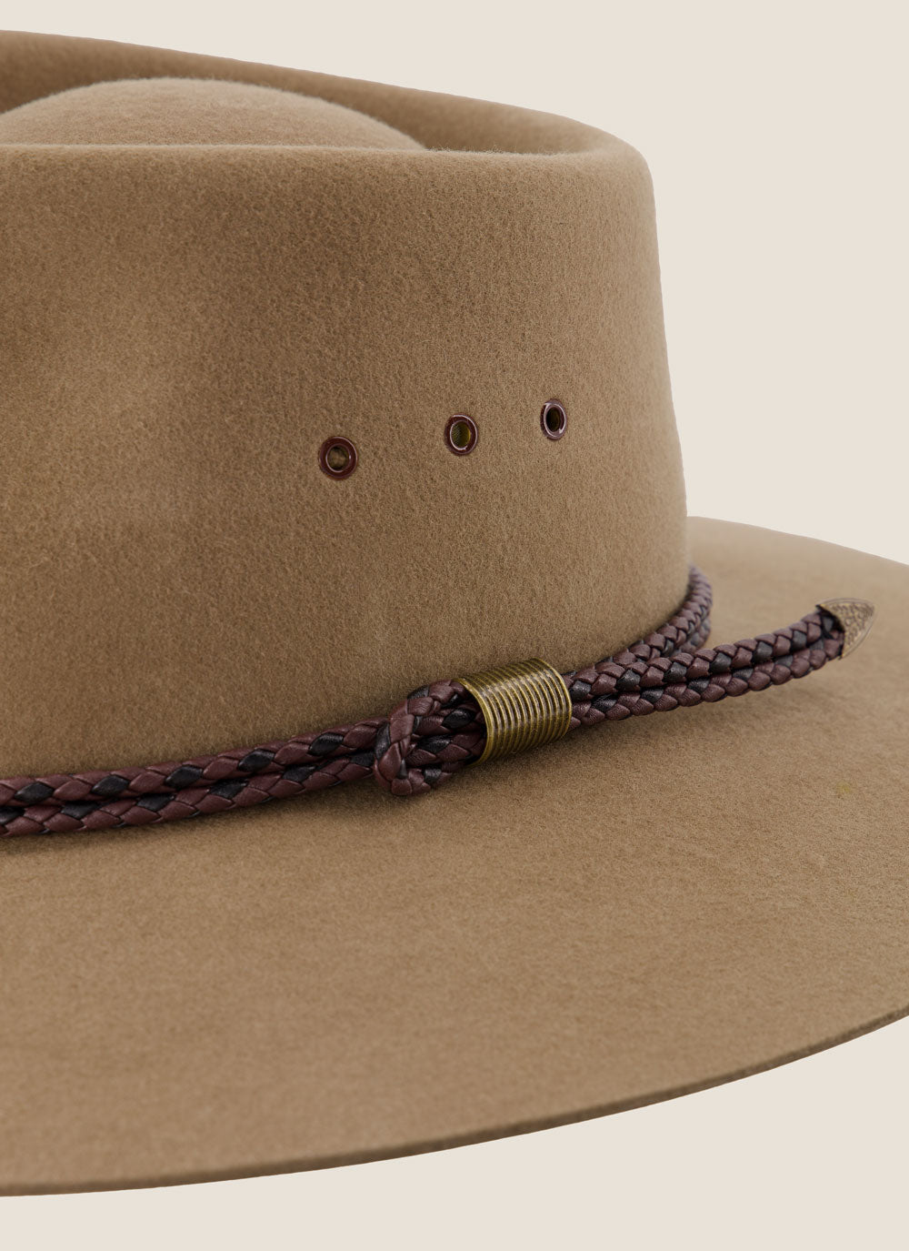 Kidman Stockman Hat - Brown