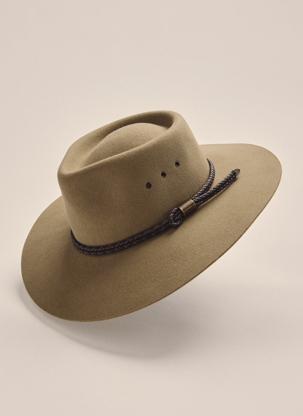 Kidman Stockman Hat - Brown