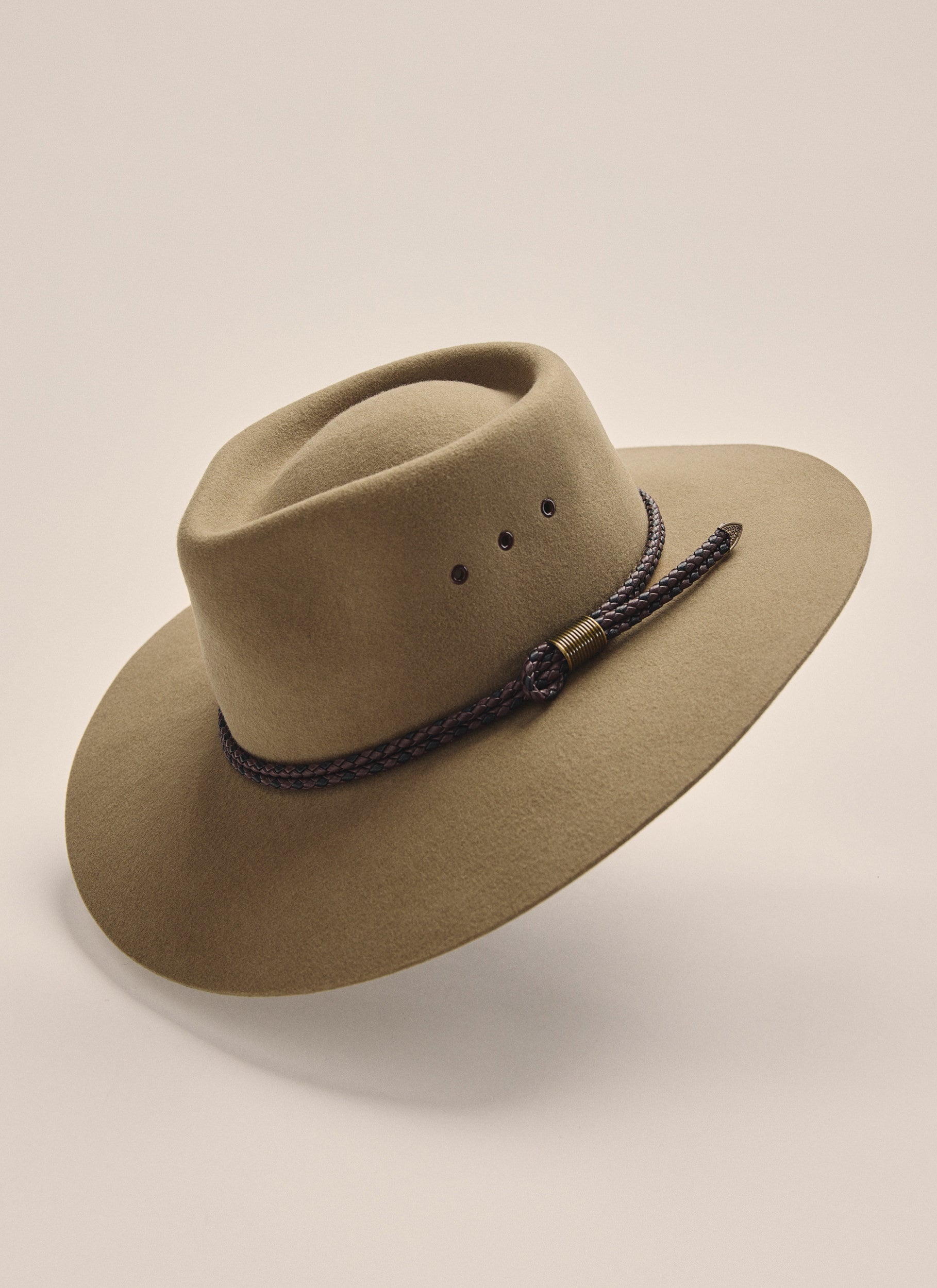 Kidman Stockman Hat - Brown