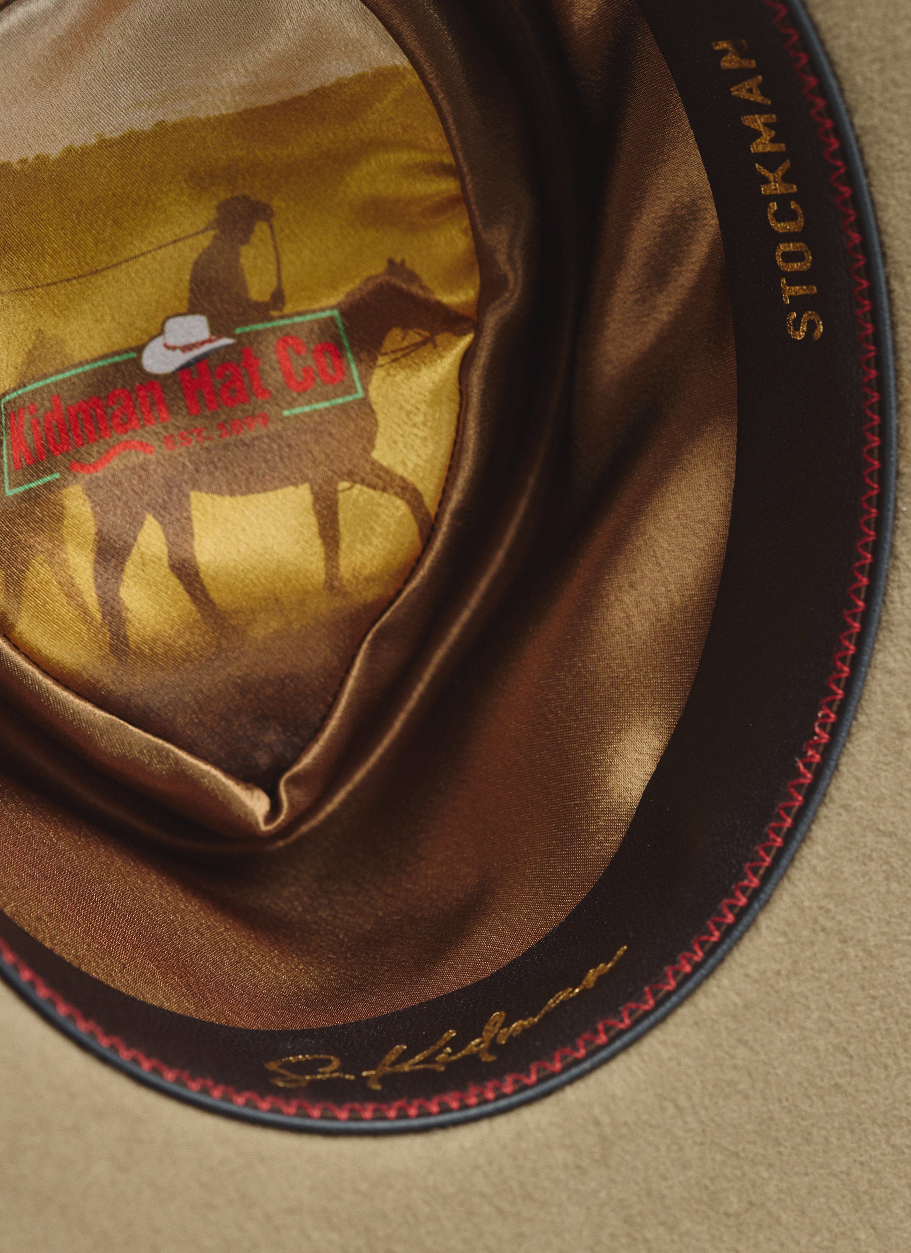 Kidman Stockman Hat - Brown