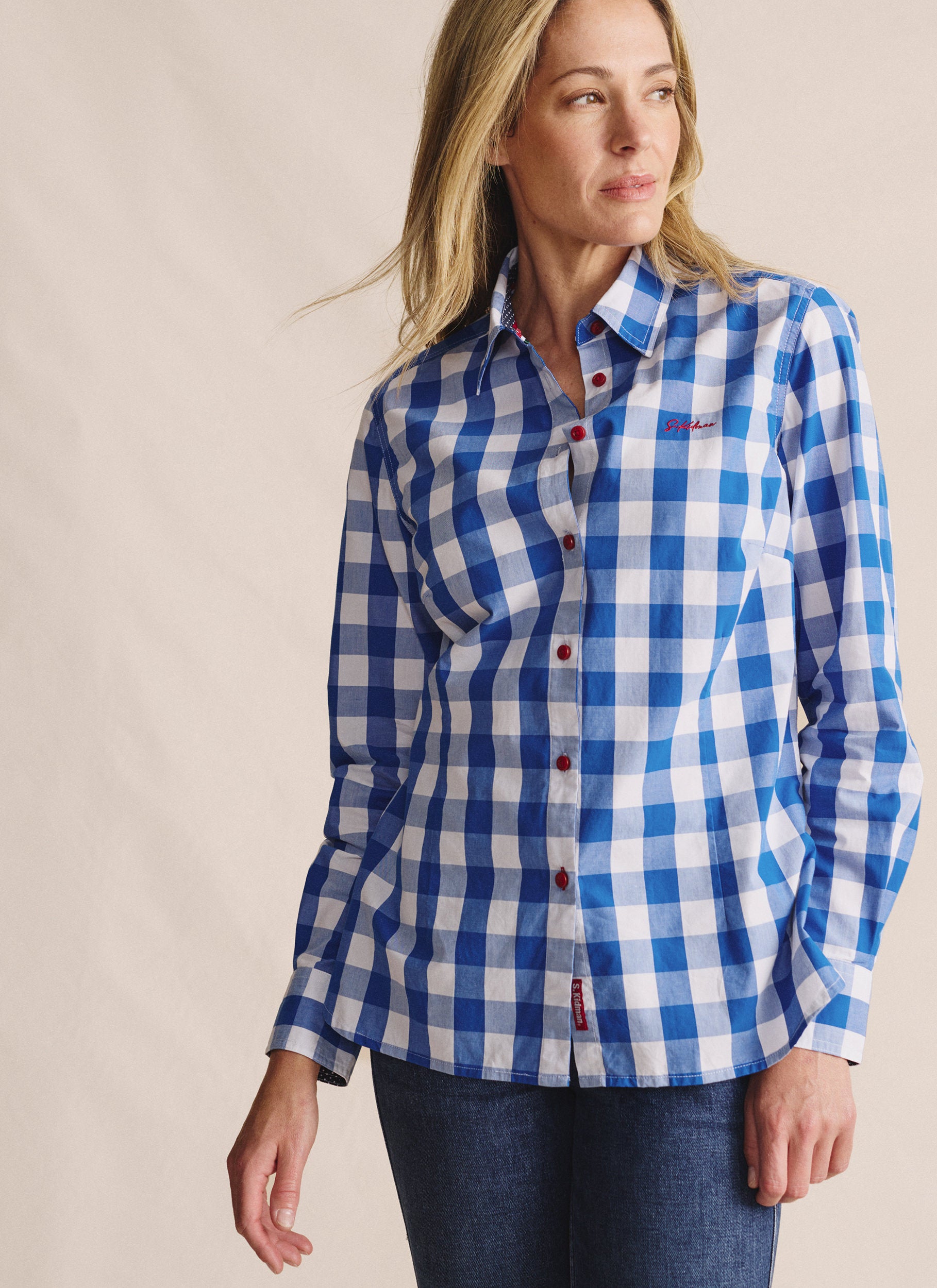 Redbank Long Sleeve Shirt - Mid Blue