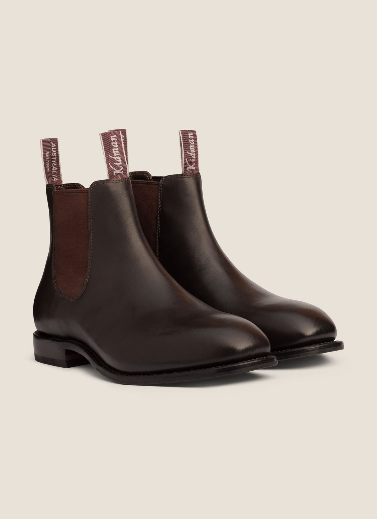 001W Sidney Wide Fit Boot Chestnut