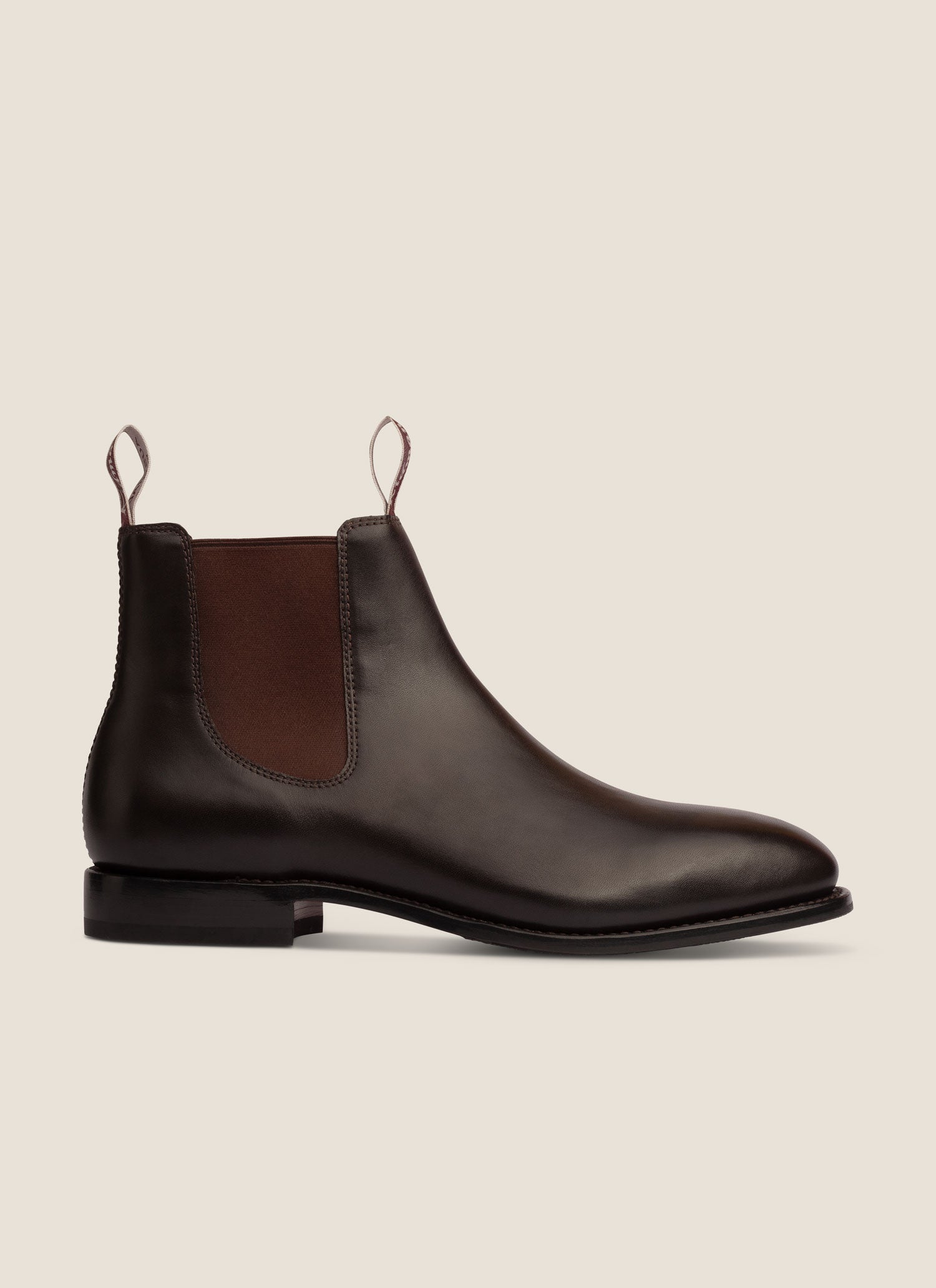 001W Sidney Wide Fit Boot Chestnut