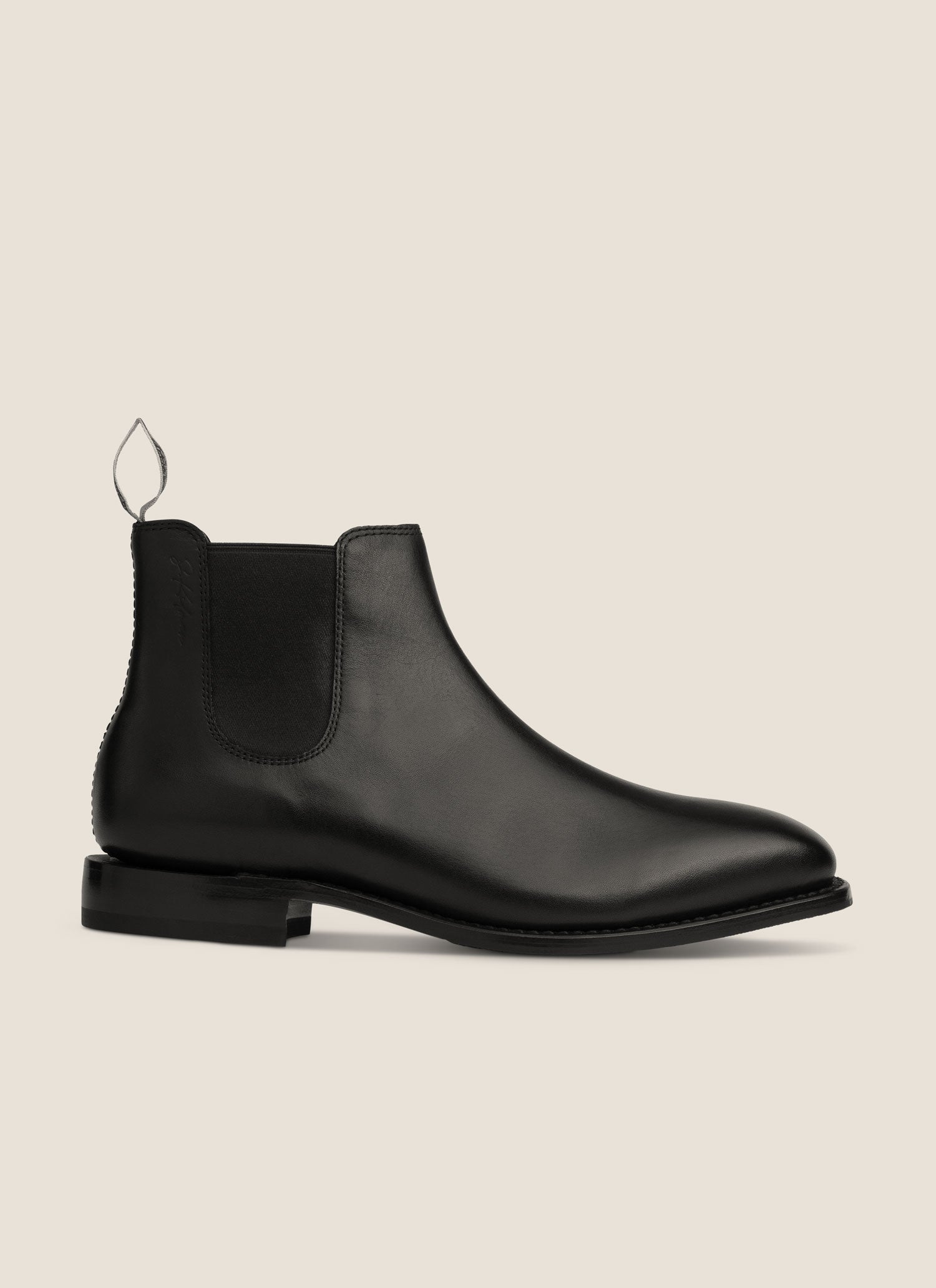 011W Isabel Wide Fit Boot Black