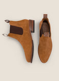 016 Matilda Suede Boot Tan