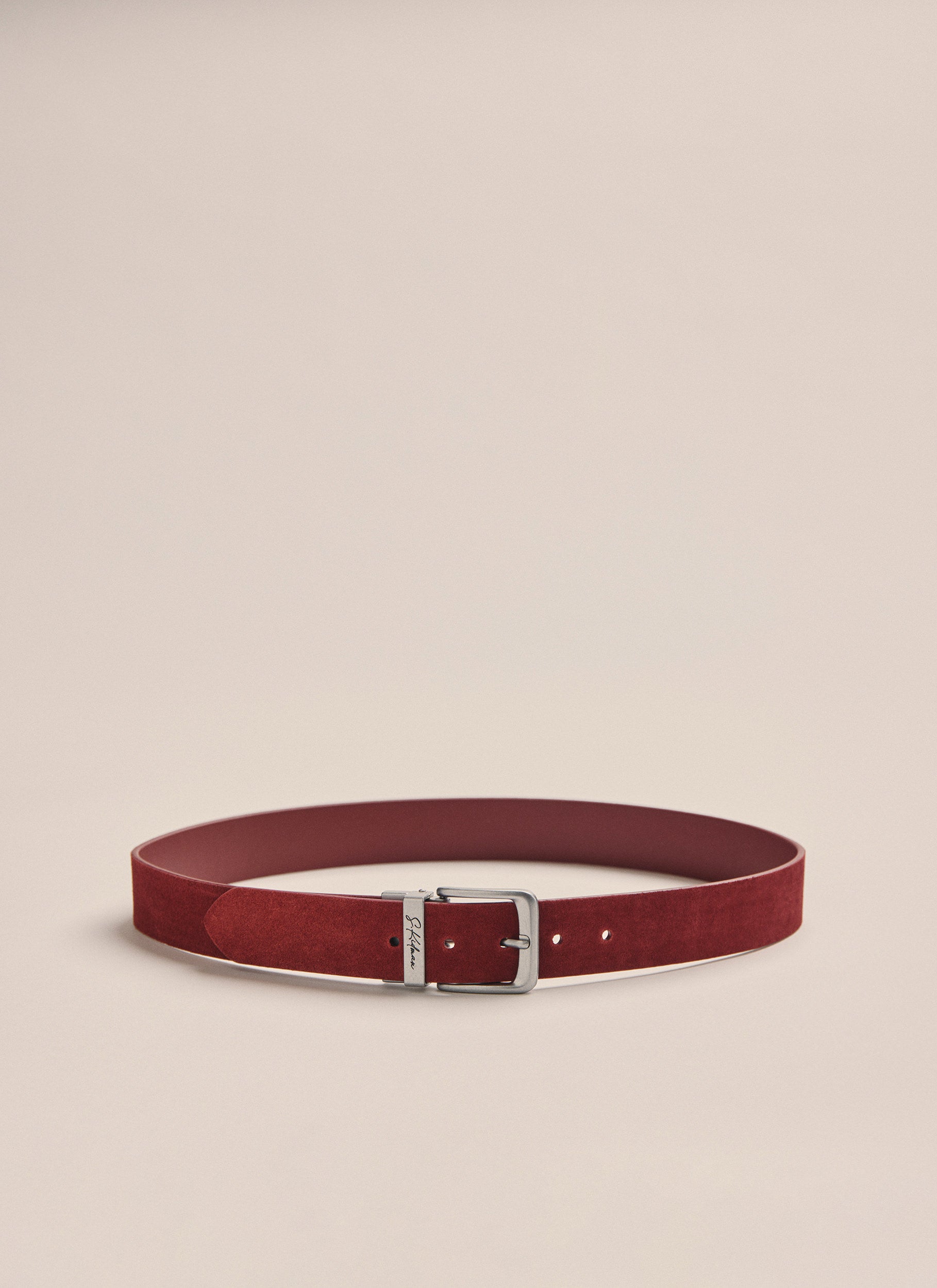 Sundown Leather Belt - Pilbara Red